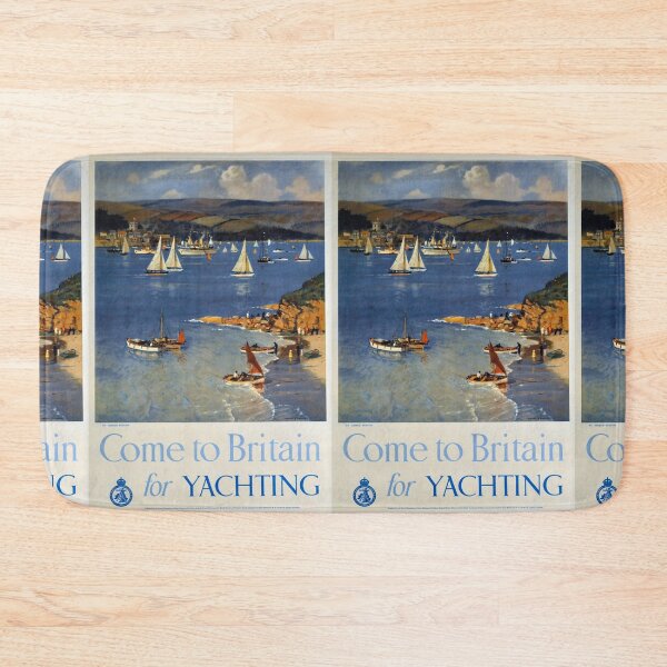 Item preview, Come to Britain for Yachting designed and sold by stickart-marek.