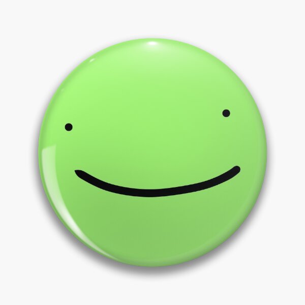 Green Dream face Pin