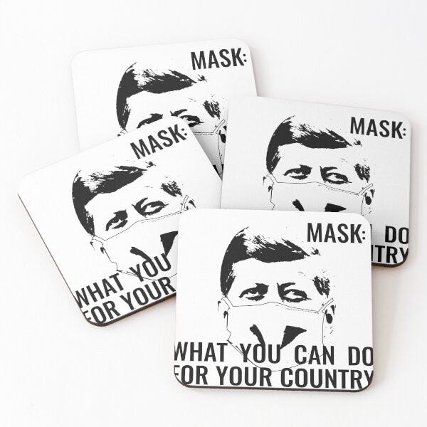 Item preview, JFK mask quote v2 designed and sold by r0B0t26.