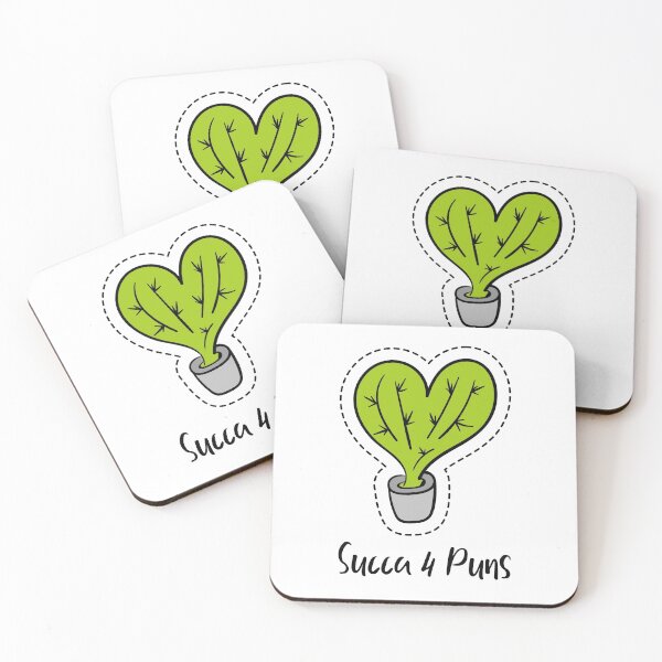 Item preview, Succa 4 Puns. Plant Cactus Pun. Light background. designed and sold by shirtdan.
