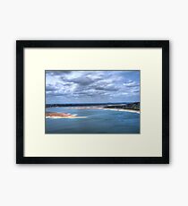 Lake Travis HDR Framed Print