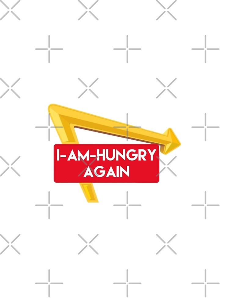 I Am Hungry Sticker A Line Dress For Sale By Brissadesigns Redbubble