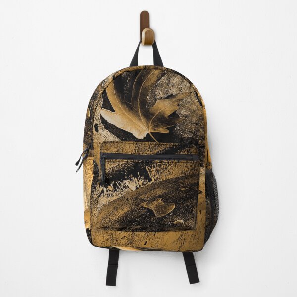 Item preview, Abstract ocher leaves in oval with heart designed and sold by Astralia.