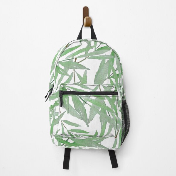 Item preview, green leave pattern designed and sold by ColorandColor.