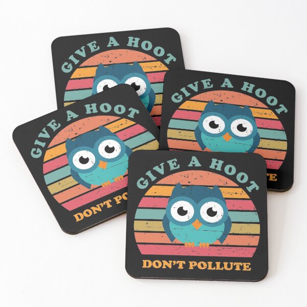 Item preview, Give A Hoot Don't Pollute  designed and sold by Texterns.