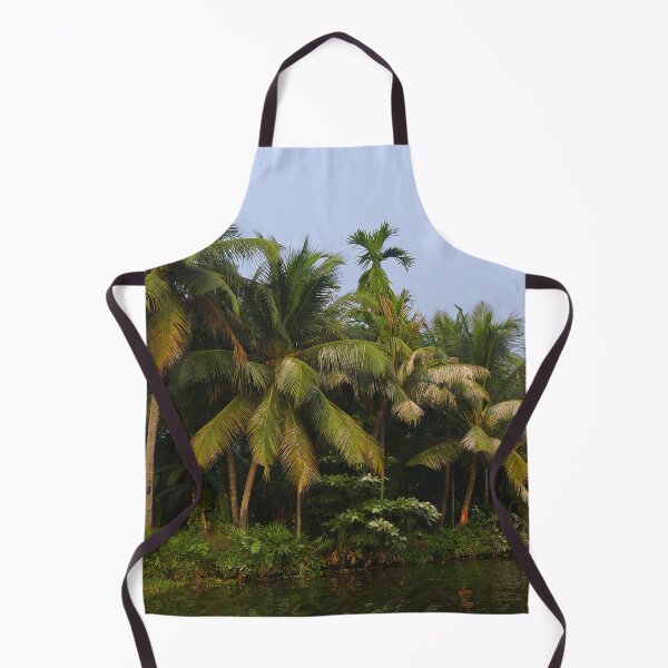 Item preview, Palm Trees River Bank Landscape, Kerala, India designed and sold by worldways.