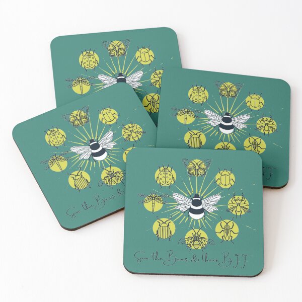 Item preview, Save the Bees and their BFF designed and sold by AmazingEcraft.
