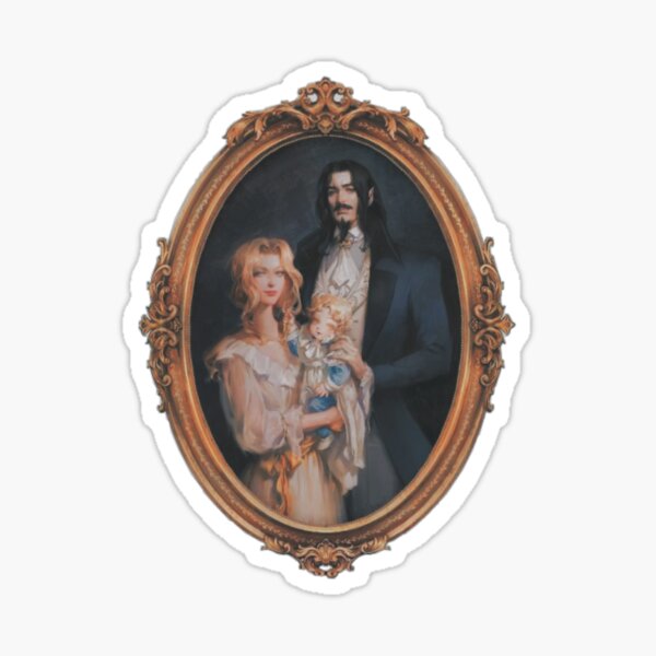 Dracula Family Portrait Sticker
