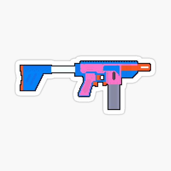 Nerf Classic Logo For Fans Sticker for Sale by AdrianSchaden