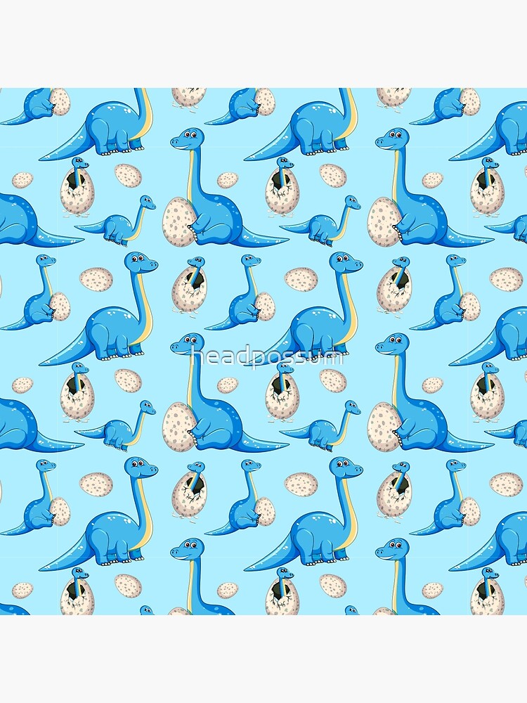 Lámina rígida «lindo patrón de dinosaurio azul de dibujos animados con bebé dinosaurio en huevo» de headpossum | Redbubble Lámina rígida «lindo patrón de dinosaurio azul de dibujos animados con bebé dinosaurio en huevo» de headpossum | Redbubble