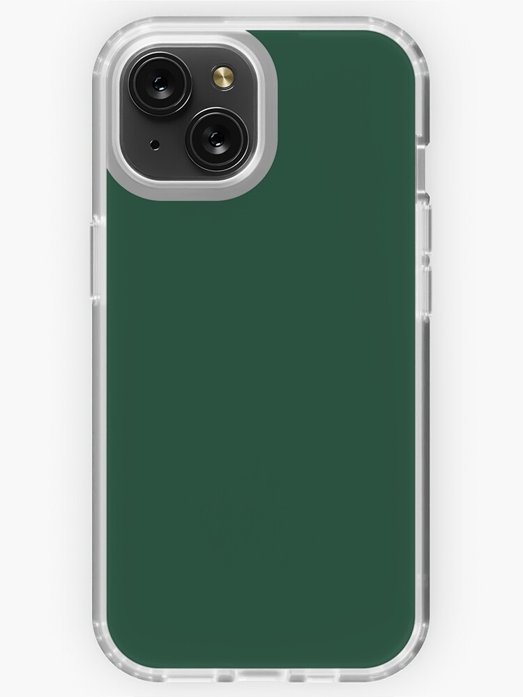 Dark Emerald Green - Lowest Price On Site - Accent Color Decor iPhone Case  for Sale by WizzlesEmporium