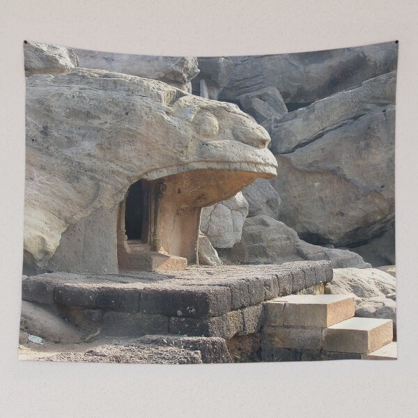 Item preview, Reptile Mouth Sculpture Doorway, Bhubaneswar, Odisha, India designed and sold by worldways.