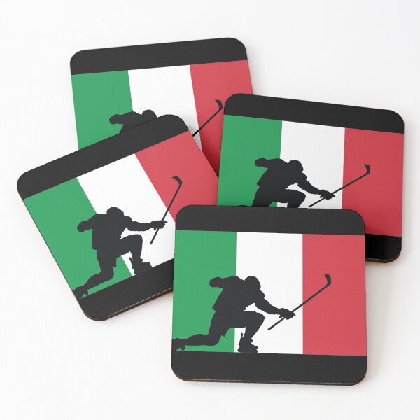 Item preview, Italian Ice Hockey Silhouette Celebration designed and sold by CanvasTee.