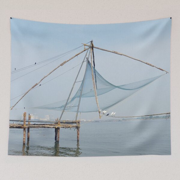Item preview, Traditional Chinese Fishing Net, Shorebirds, Cochin, India  designed and sold by worldways.
