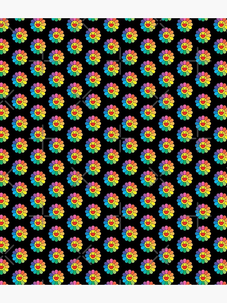 takashi murakami Flower - rainbow flower - pattern by Teeter-Totter