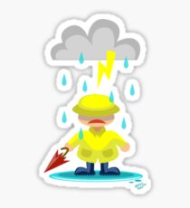 Rain Rain Sticker