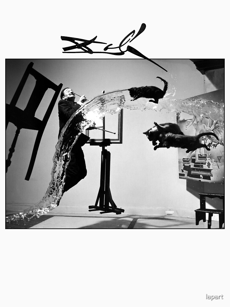 Dali Tshirt - Dali Atomicus T-Shirt by Philippe Halsman by lapart