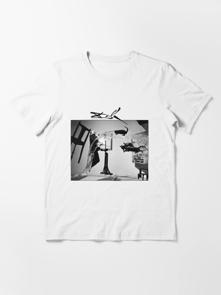 Alternate view of Dali Tshirt - Dali Atomicus T-Shirt by Philippe Halsman  Essential T-Shirt