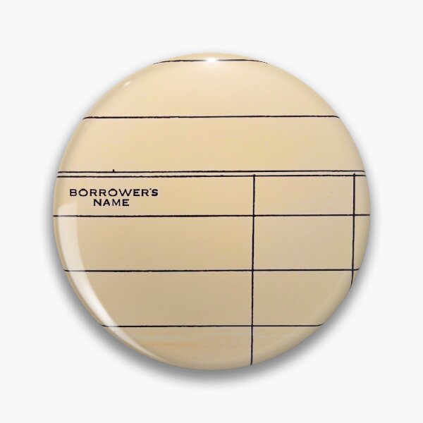 Item preview, Library Card BSS 28 designed and sold by GasStationB.