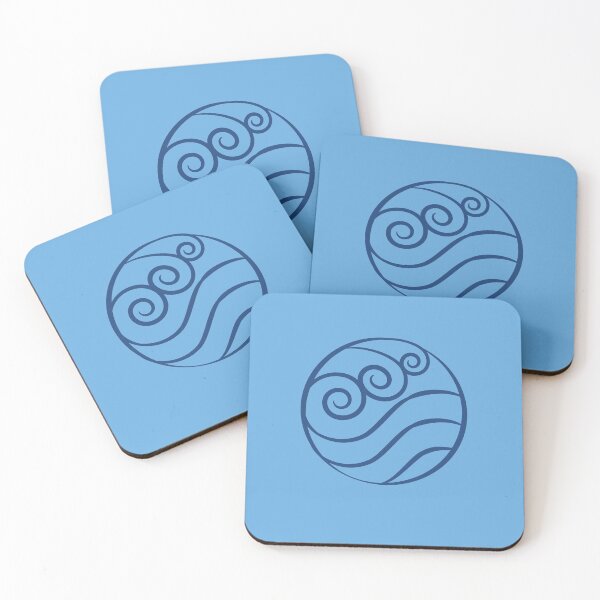 Item preview, Avatar the Last Airbender - Water Symbol Single designed and sold by whatfollows.