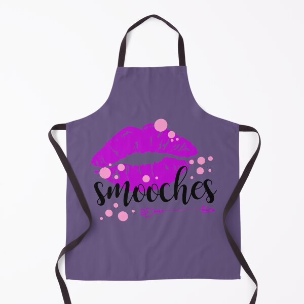 Item preview, Purple Lips with Pink Dots Smooches designed and sold by Rebrose.