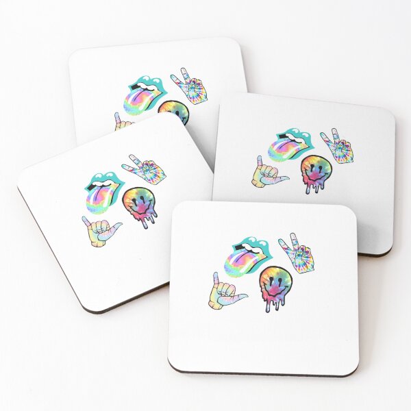 Item preview, tie dye sticker pack designed and sold by annaleeee.