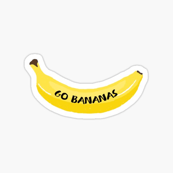 Item preview, go bananas  designed and sold by stickerssbysyd.