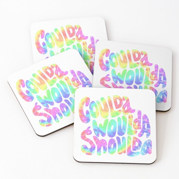 Item preview, coulda woulda shoulda sticker designed and sold by annaleeee.
