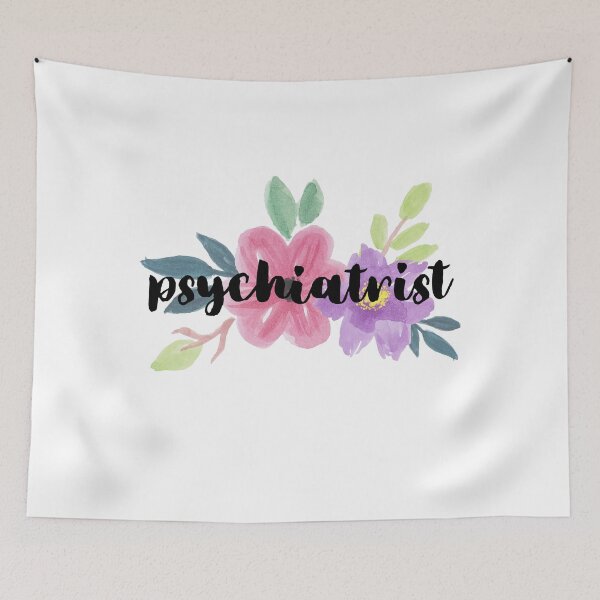 Item preview, Floral Psychiatrist designed and sold by annxva.