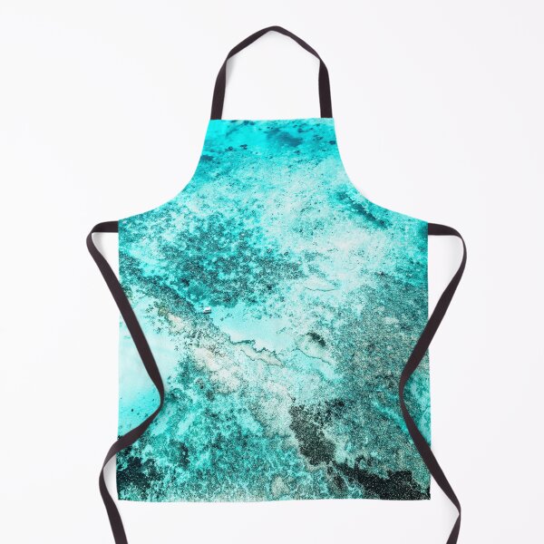 Item preview, summer abstract  ocean teal turquoise aqua blue  designed and sold by LEILA ART SPACE.