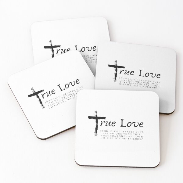 Item preview, John 15:13 christian bible verse designed and sold by imjenn.