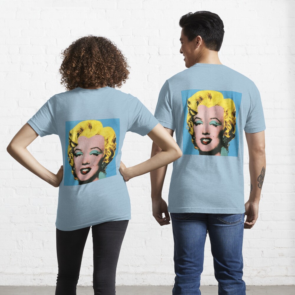 andy warhol marilyn monroe t shirt