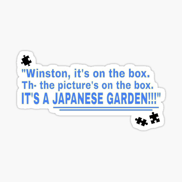 Item preview, Winston Bishop puzzling sticker  designed and sold by Djsamatt.