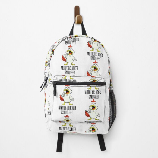 Item preview, I Said 6 Feet Mother Clucker Social Distancing Chicken designed and sold by wdyoungblood.