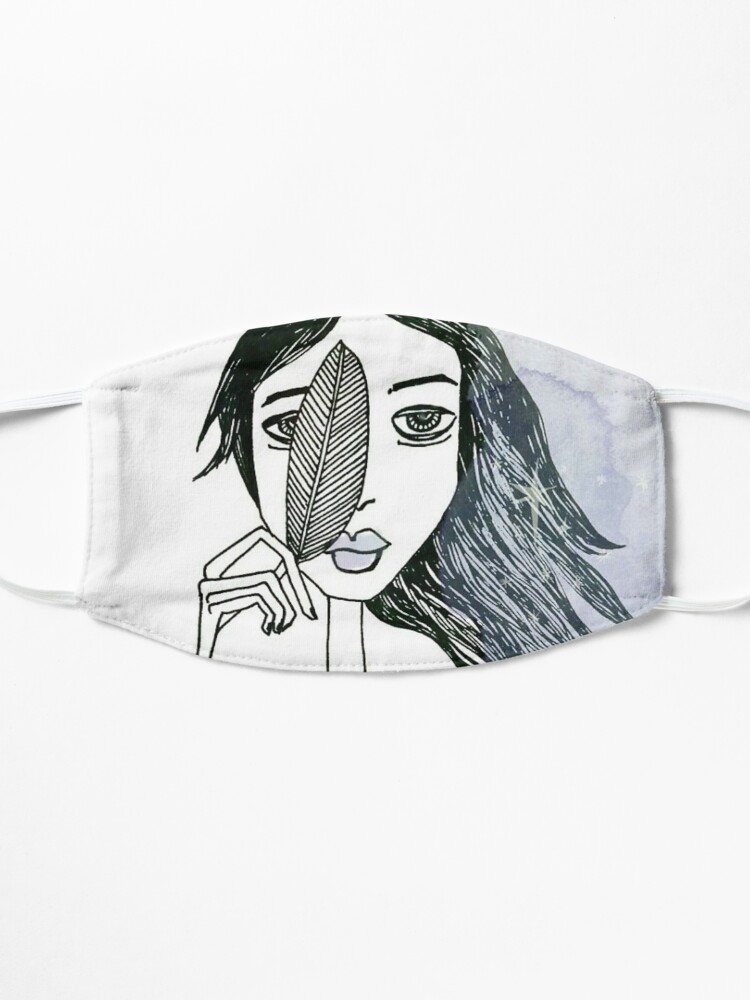 Alternate view of Lavender Mask