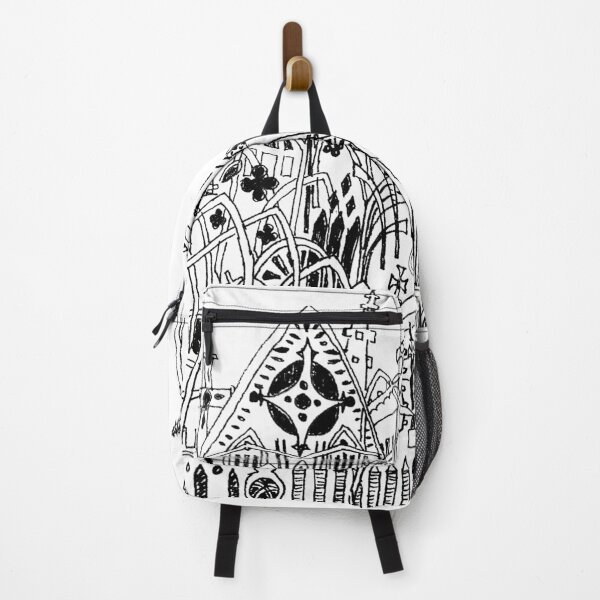 Item preview, Gothic Architecture Abstract - Black and White designed and sold by Landeburge.