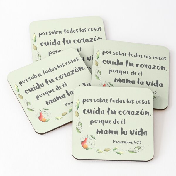 Item preview, Bíblico Cristiano: Por sobre todas las cosas cuida tu corazón (español) designed and sold by Ofeefee.