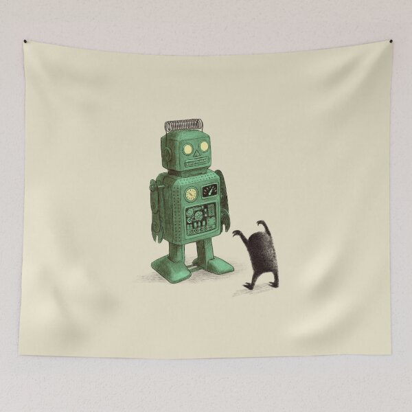 Item preview, Robot vs Alien designed and sold by TerryFan.