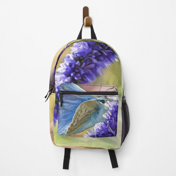 Item preview, Common Blue Butterfly On Lavender Flowers designed and sold by Heathermarie321.