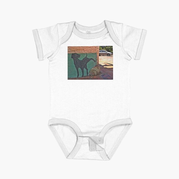 Stray Dog Short Sleeve Baby One-Piece for Sale | Redbubble