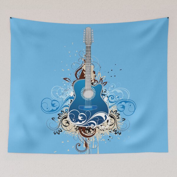 Item preview, BLUE GUITAR  designed and sold by DoubleDSD.