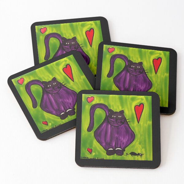Item preview, Purple Cat Gentle Mouser designed and sold by lindahineart.