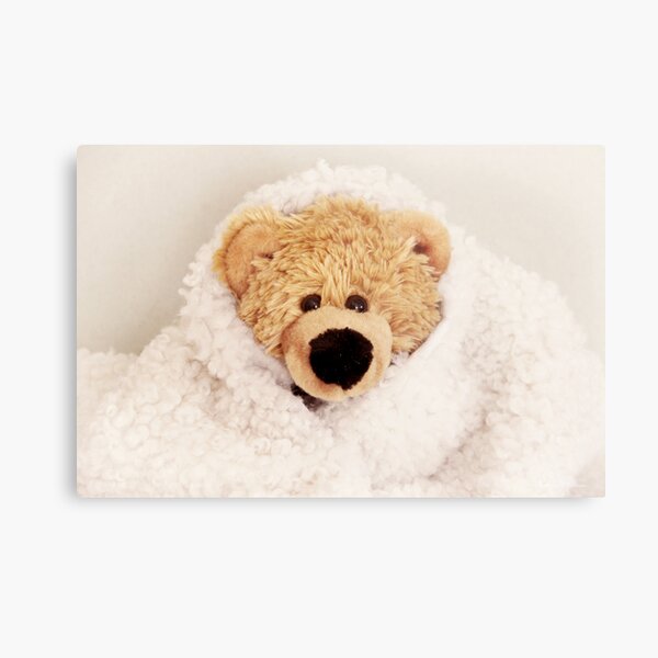 Teddy want to be a lamb Metal Print