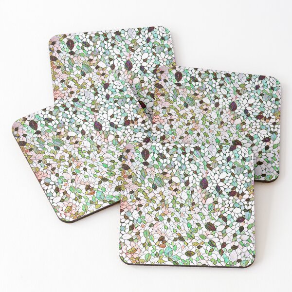 Item preview, Adamski Leaf Mosaic Stained Glass designed and sold by GasStationB.