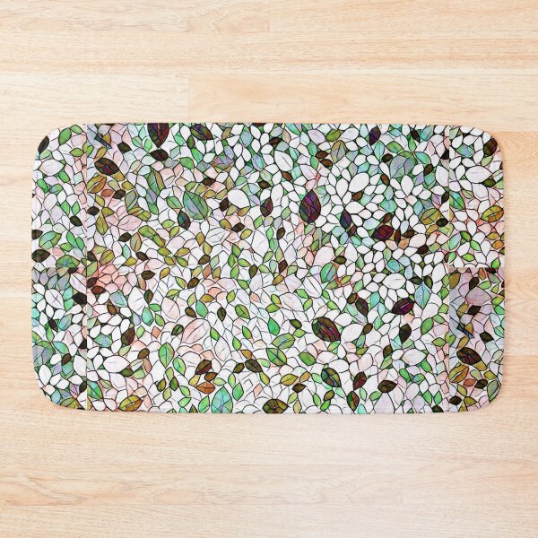 Item preview, Adamski Leaf Mosaic Stained Glass designed and sold by GasStationB.