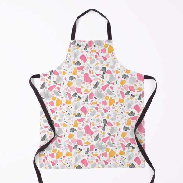 Item preview, Pink and Gold Terrazzo Pattern designed and sold by Bumblefuzzies.