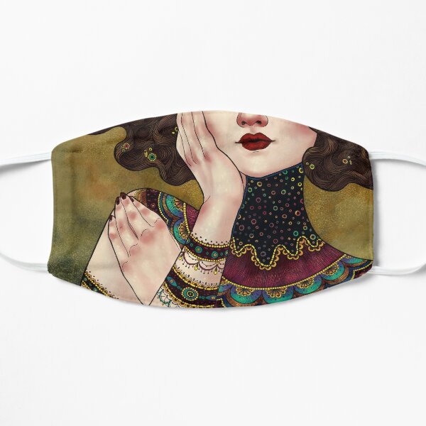 Klimt Muses 5 Flat Mask