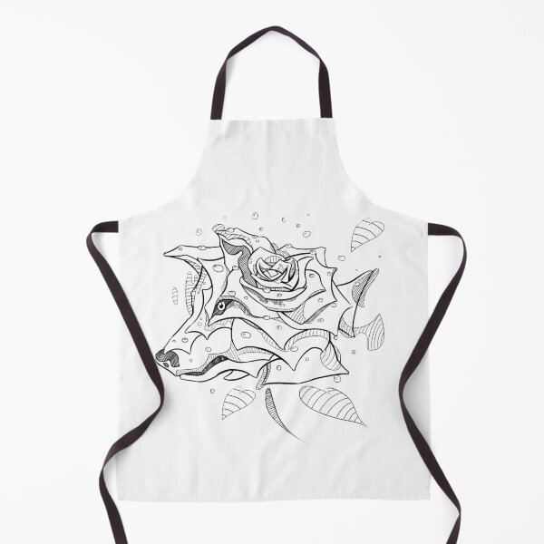 Item preview, Rose and flowery wolf designed and sold by RafaelLima7.