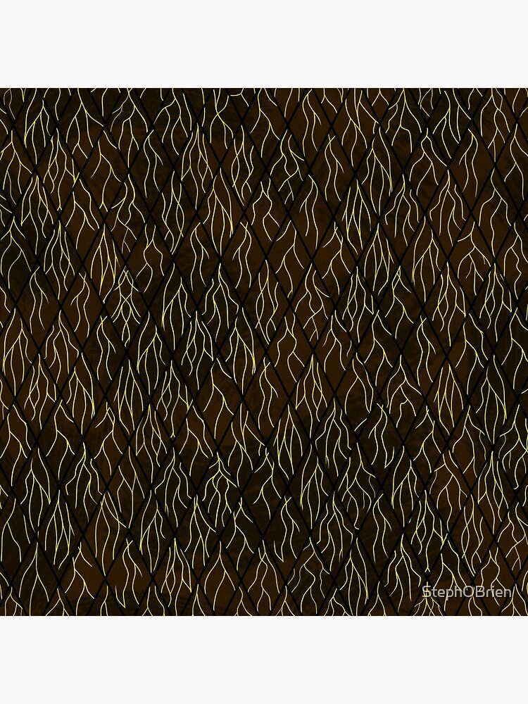 Earthen Scales, Golden Streams by StephOBrien