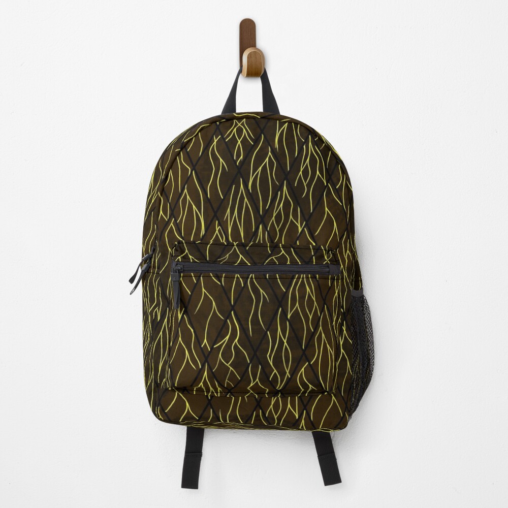 Earthen Scales, Golden Streams Backpack